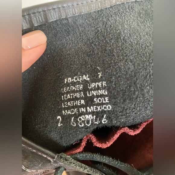 Freebird Black Coal Red Leather lace Up Women's Boots - Picture 9 of 10